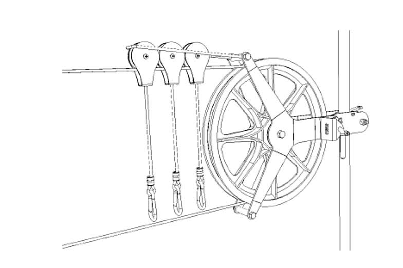 clothesline pulley clipart