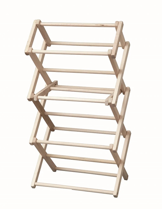 Laundry Clothes Drying Rack-all Natural Maple Wood-portable & Folds up for  Easy Storage-made in USA by Amish Craftsmen-heavy Duty Storage 