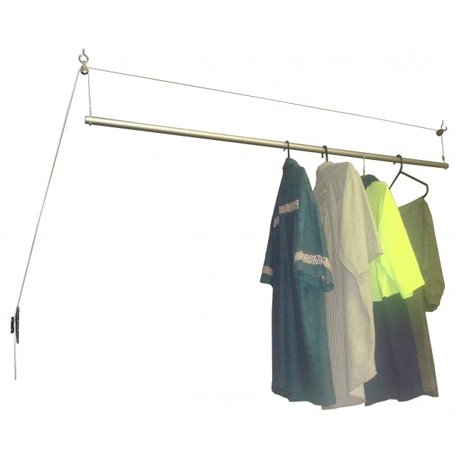 Ceiling rack for clothes hot sale